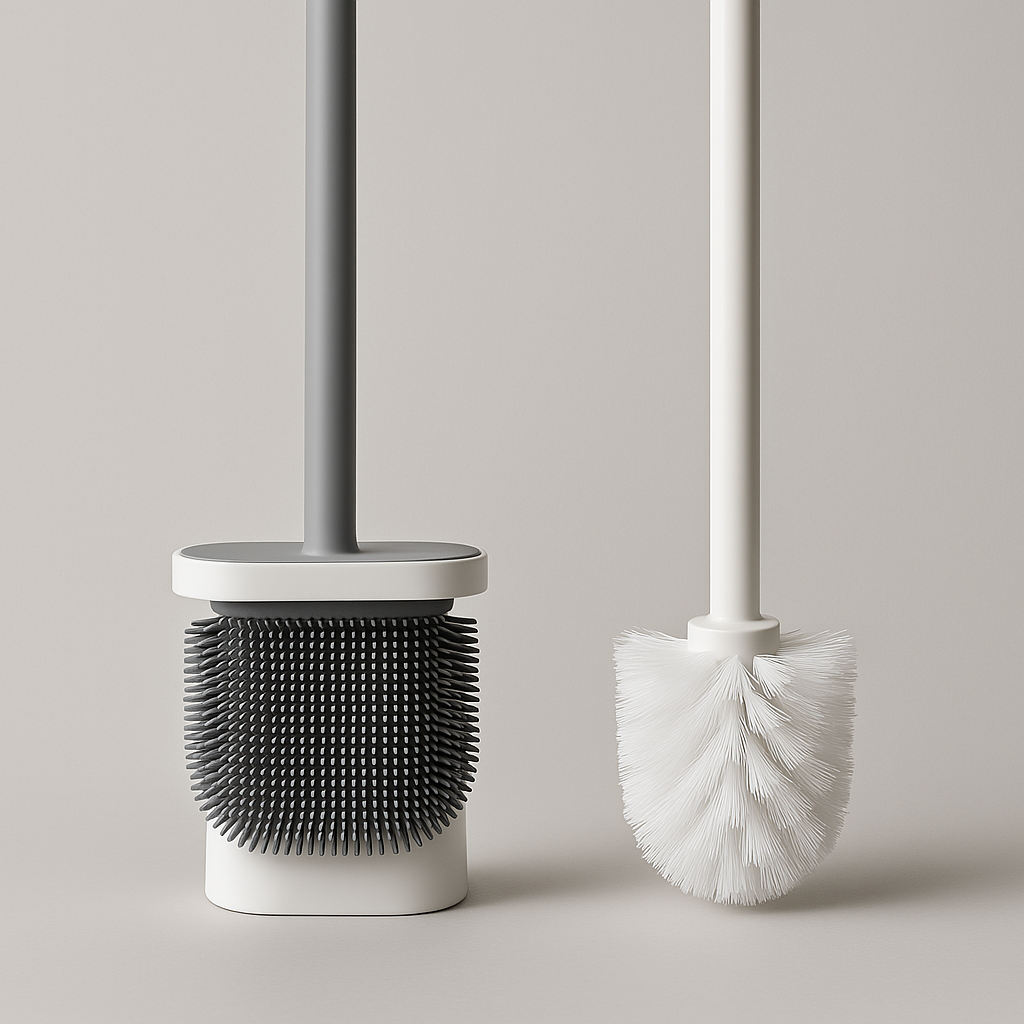 Silicone Brush vs Traditional Brush: Which is Better for Your Bathroom?