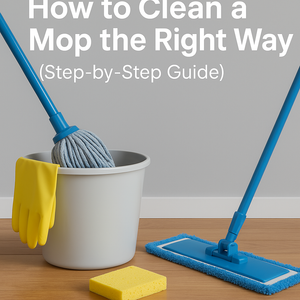 How to Clean a Mop the Right Way (Step-by-Step Guide)