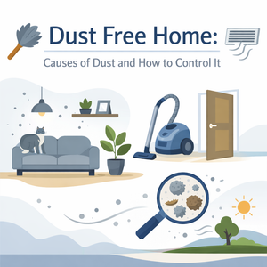 Dust Free Home: Causes of Dust and How to Control It