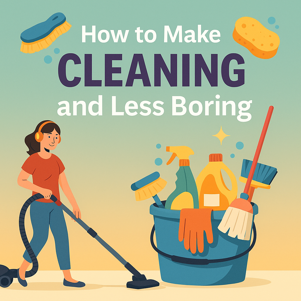 How to Make Cleaning Fun and Less Boring