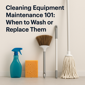 Cleaning Equipment Maintenance 101: When to Wash or Replace Them