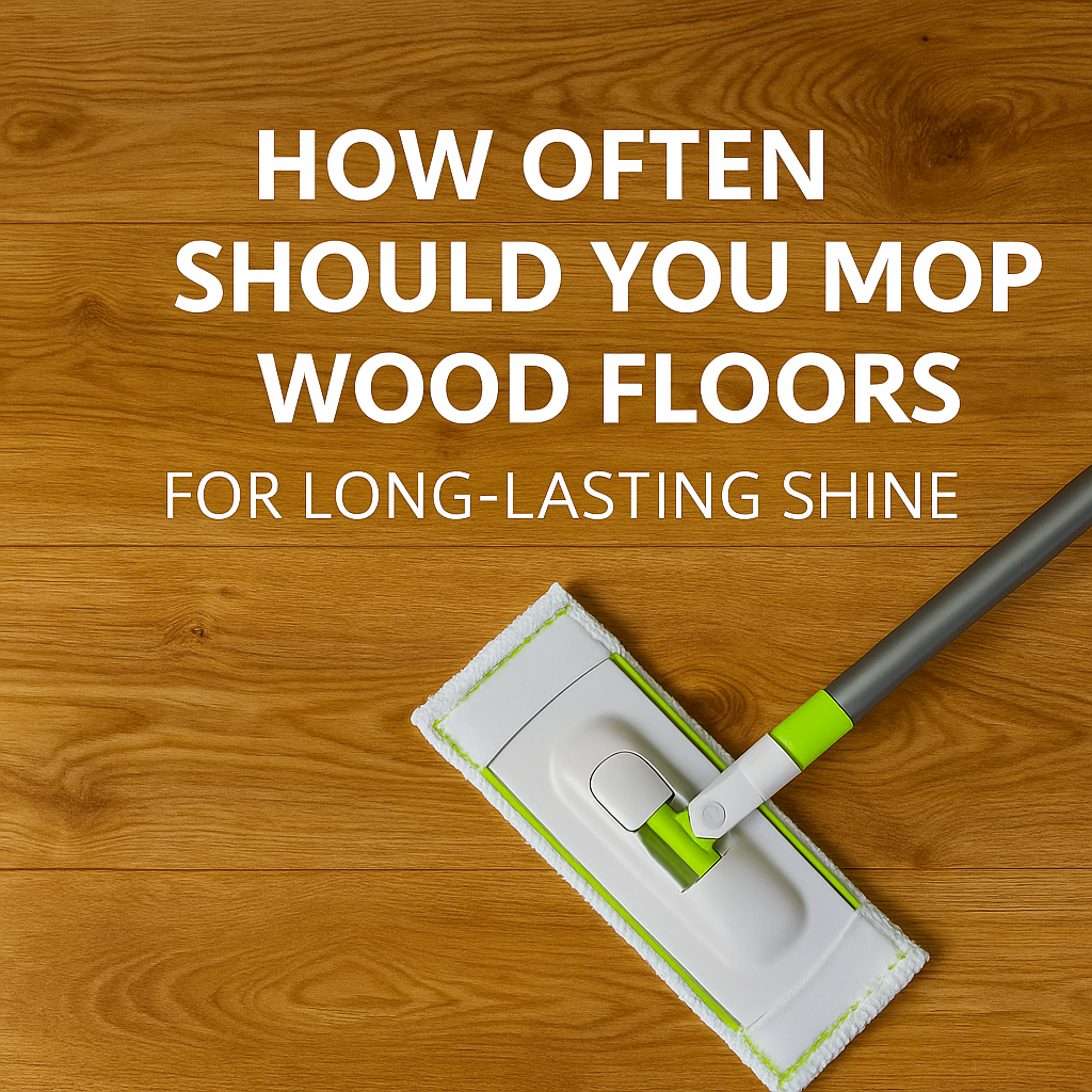 How Often Should You Mop Wood Floors for Long-Lasting Shine