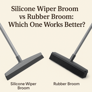 Silicone Wiper Broom vs Rubber Broom: Which One Works Better?