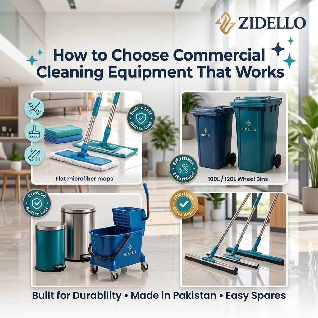 How to Choose Commercial Cleaning Equipment That Works