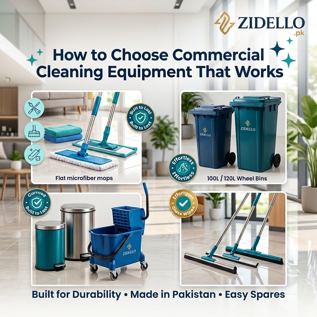 How to Choose Commercial Cleaning Equipment That Works