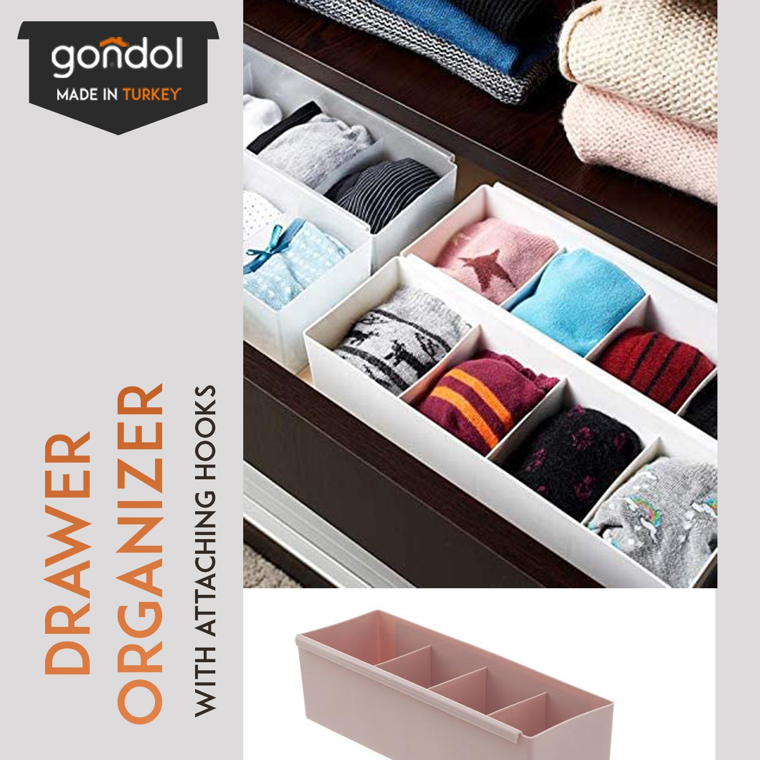 Drawer Space Saving Organizer