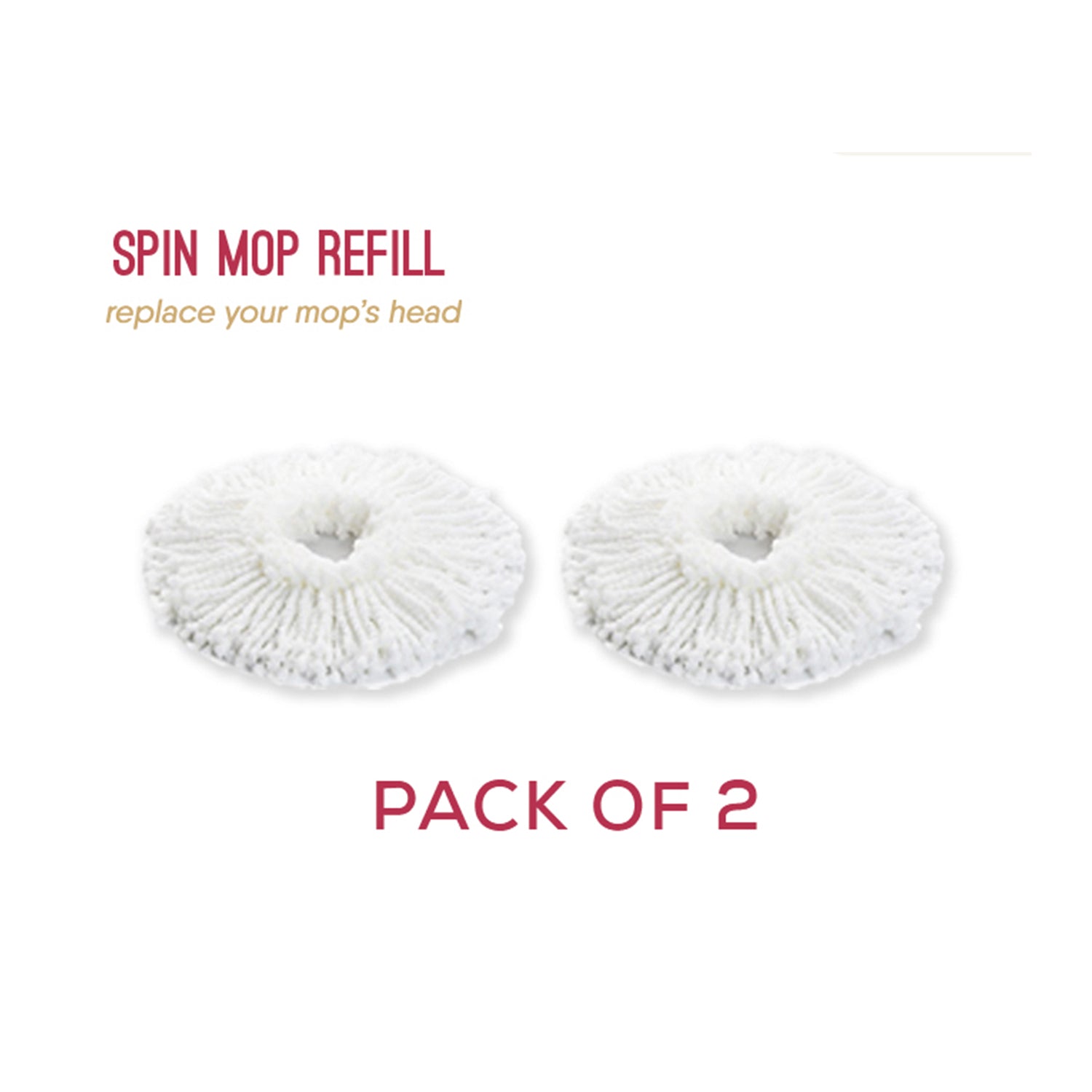 Zidello Spin Mop Refill - Bundle Packs (Original)