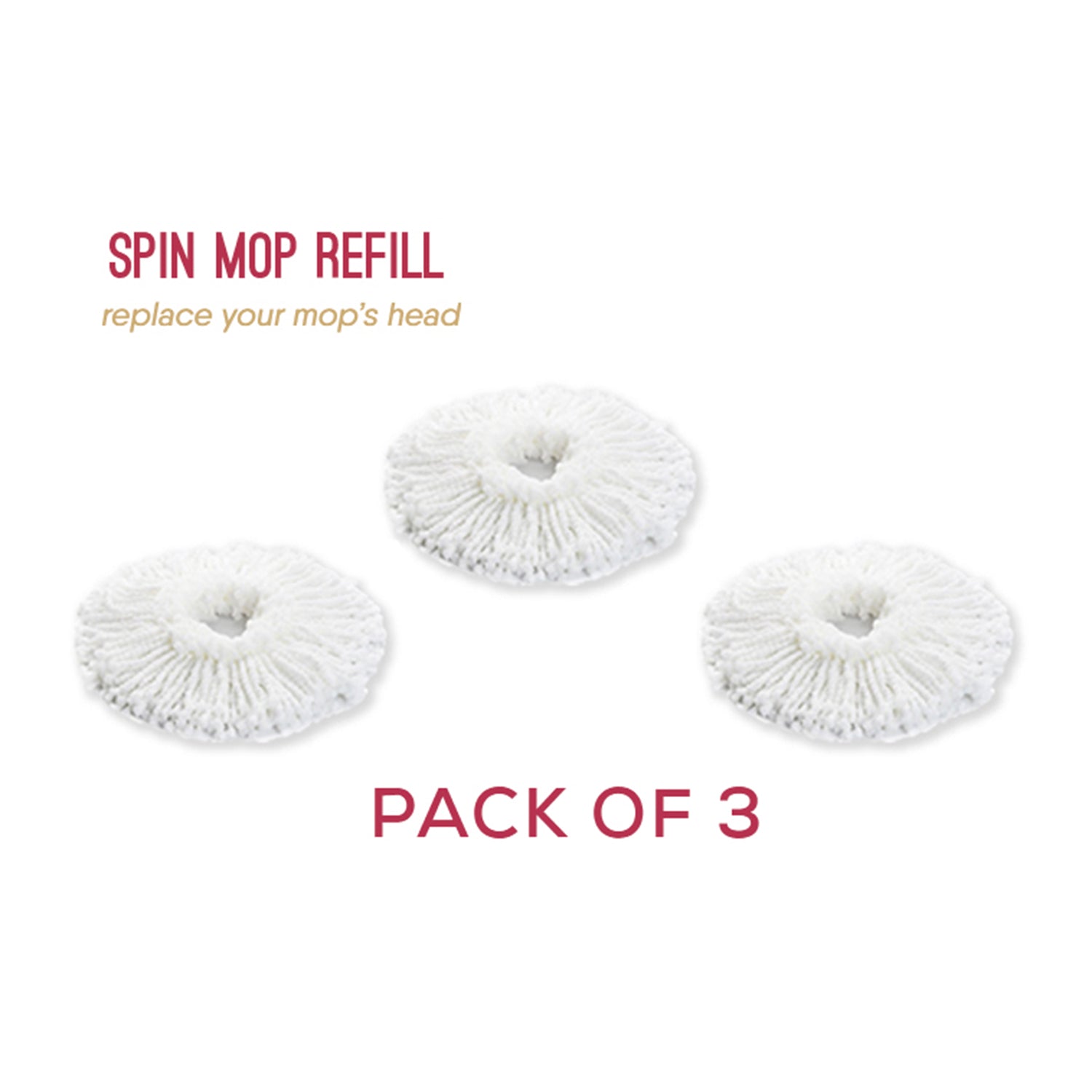 Zidello Spin Mop Refill - Bundle Packs (Original)
