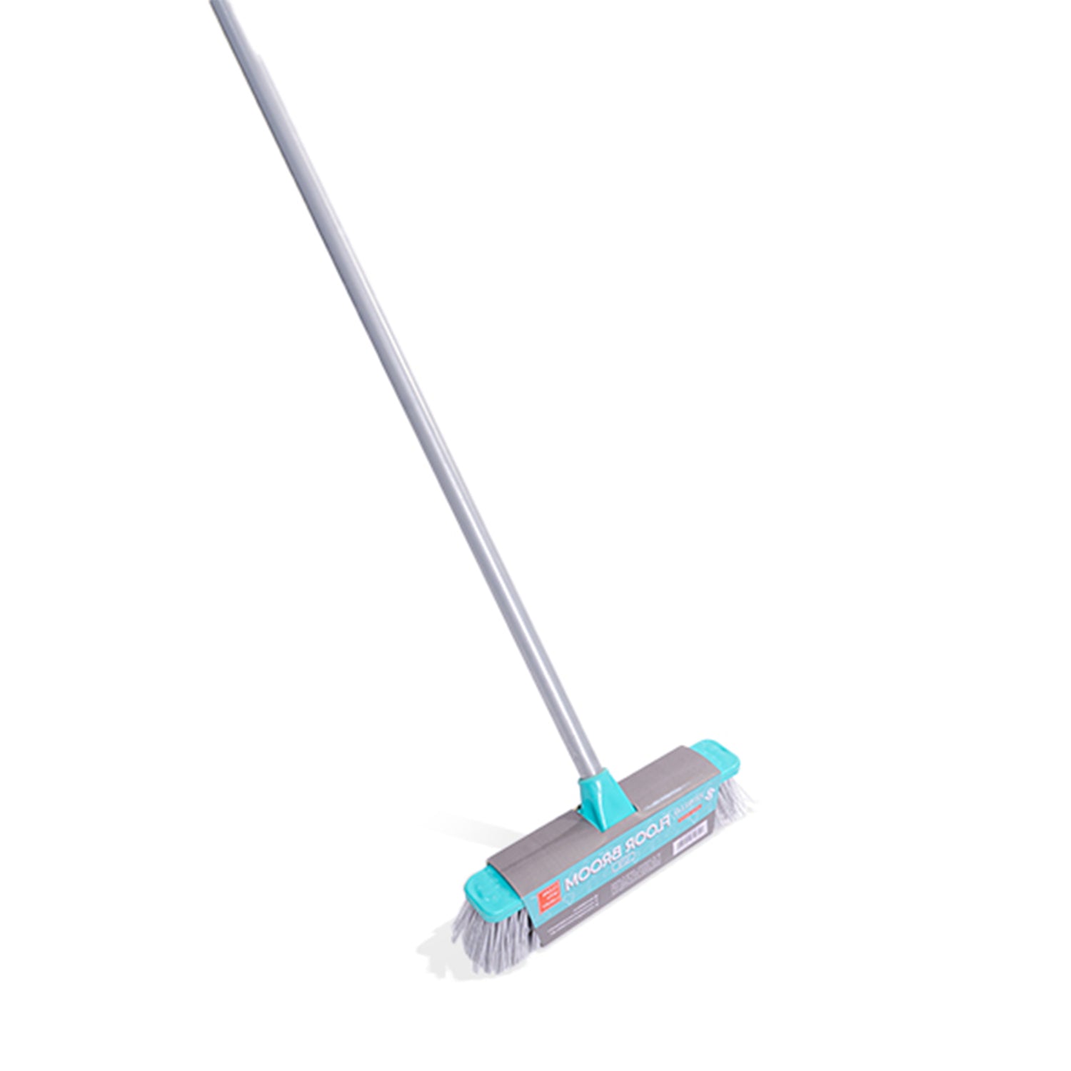 Zidello floor broom (lite) with durable bristles and long metal rod for superior, gentle cleaning; affordable and long-lasting