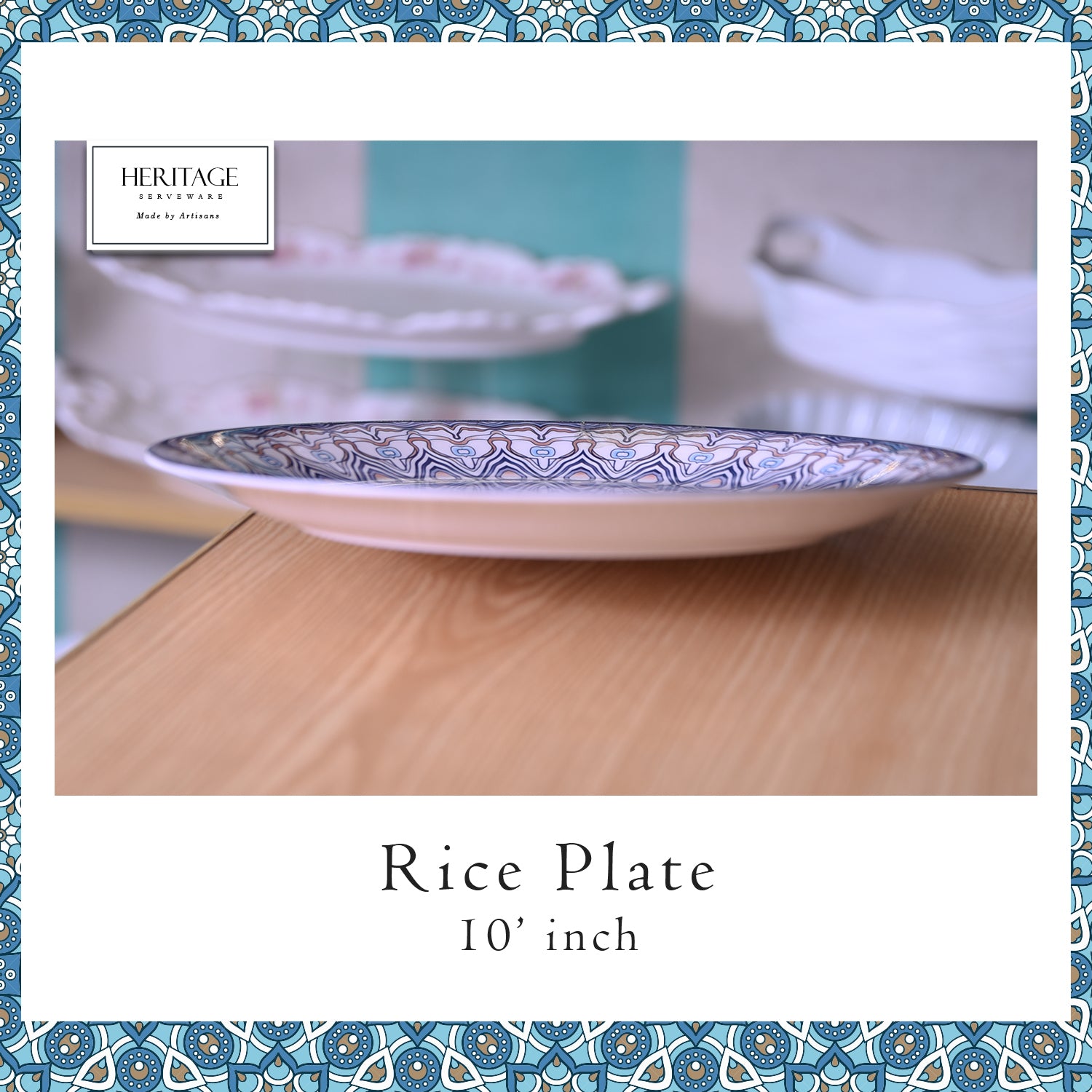 Rice Plate (Pack of 6)