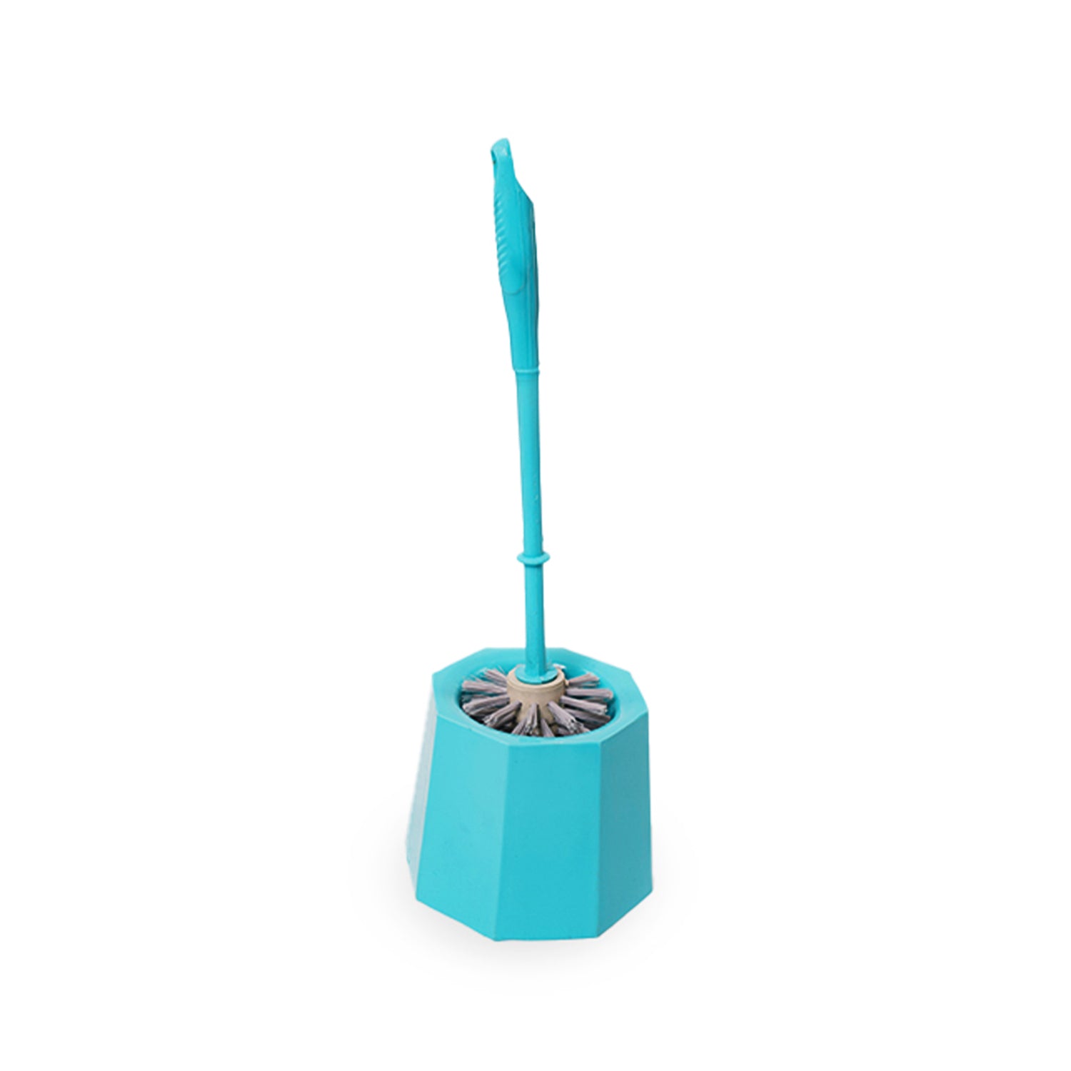Zidello Sturdy, non-scratch plastic toilet brush with hygienic caddy for effortless cleaning and maintenance, a top choice for bathrooms