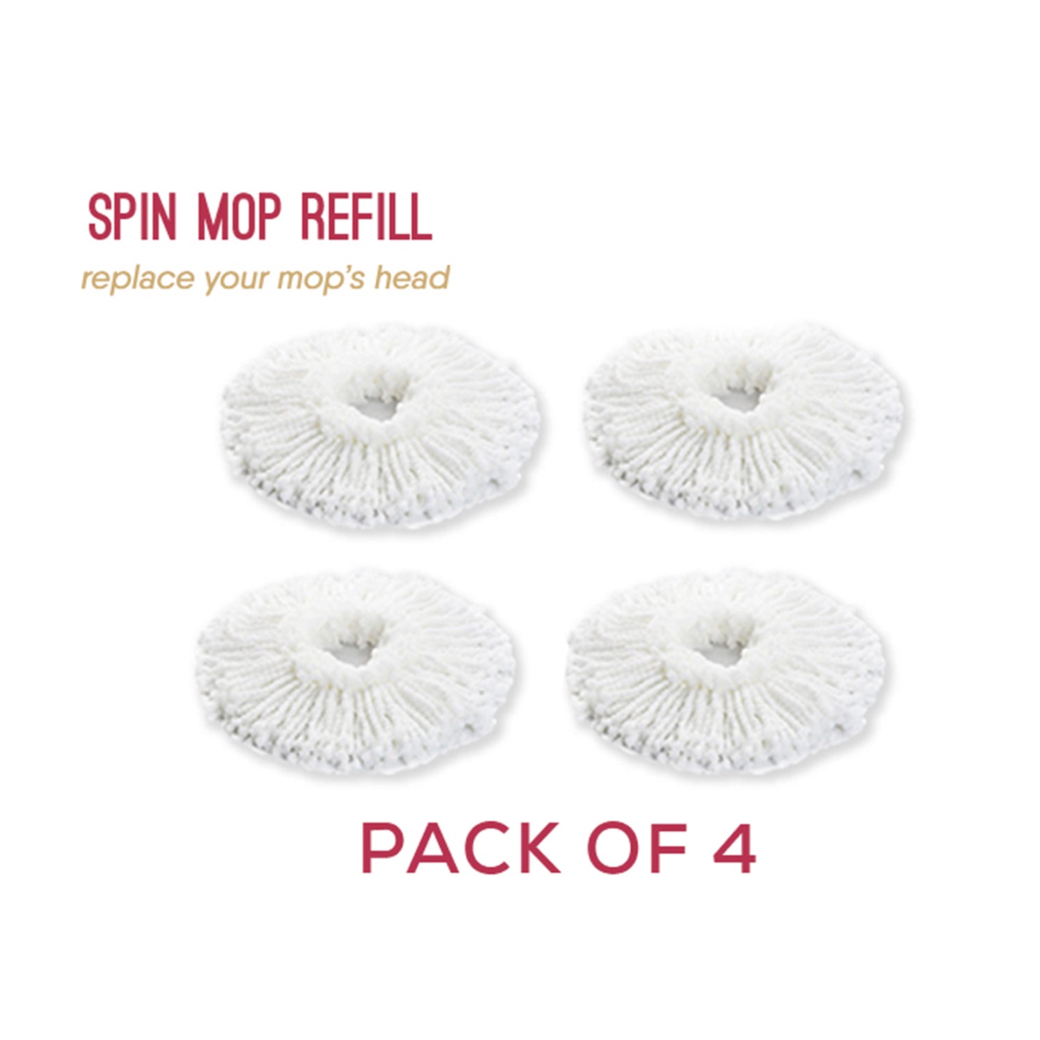 Zidello Spin Mop Refill - Bundle Packs (Original)