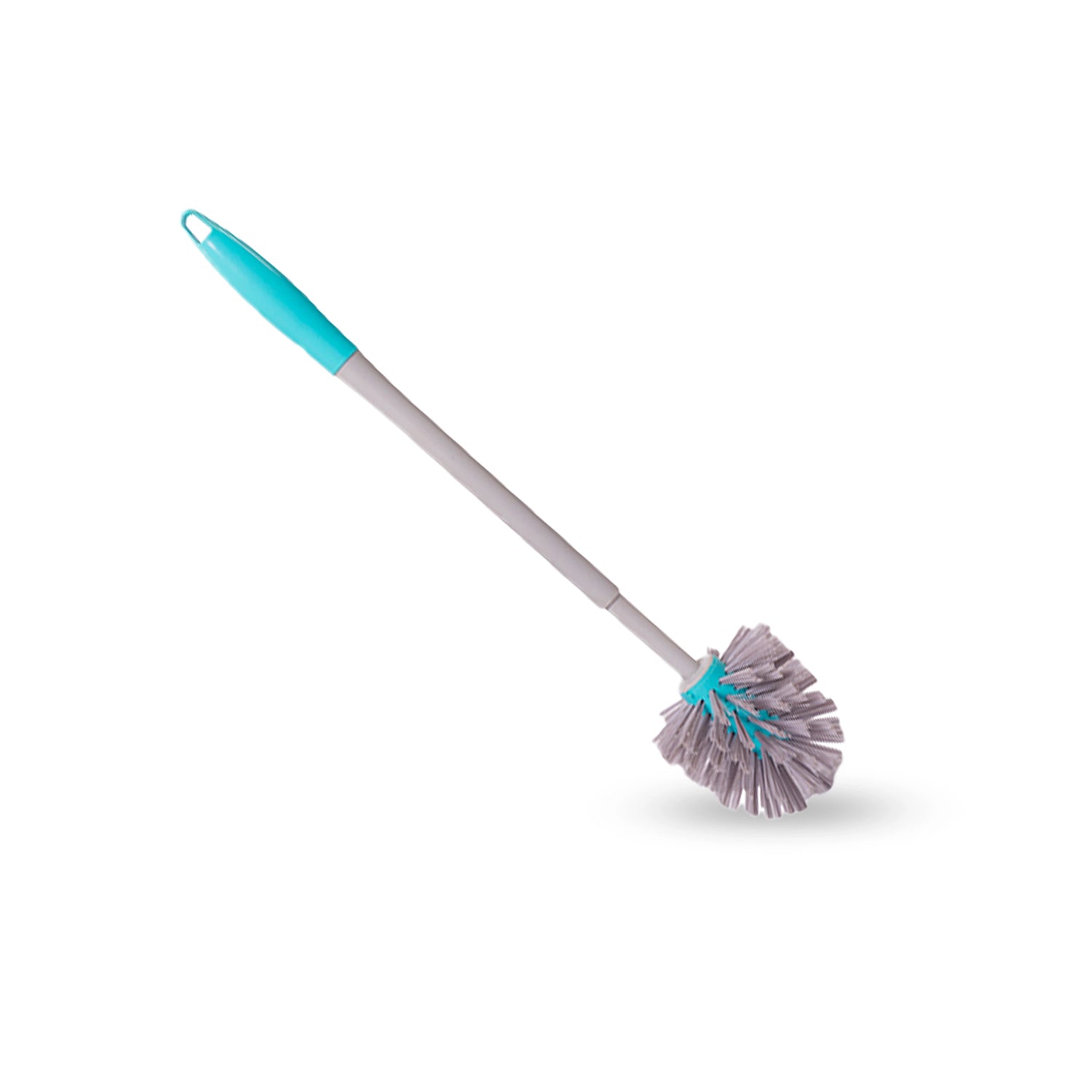 Zidello Round, durable plastic toilet brush for precise, long-lasting, and budget-friendly bathroom cleaning and hygiene