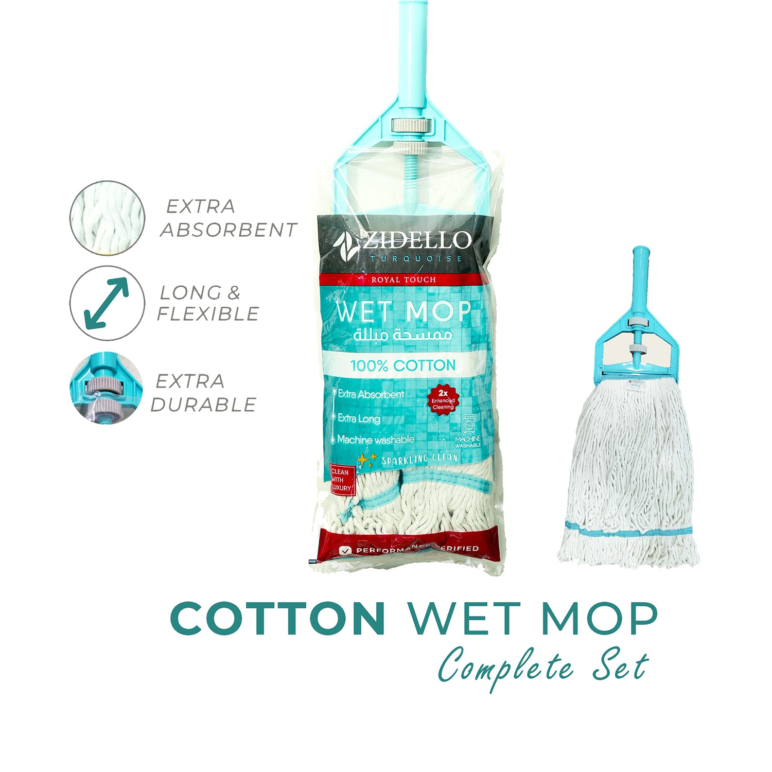 Zidello Cotton Wet Mop