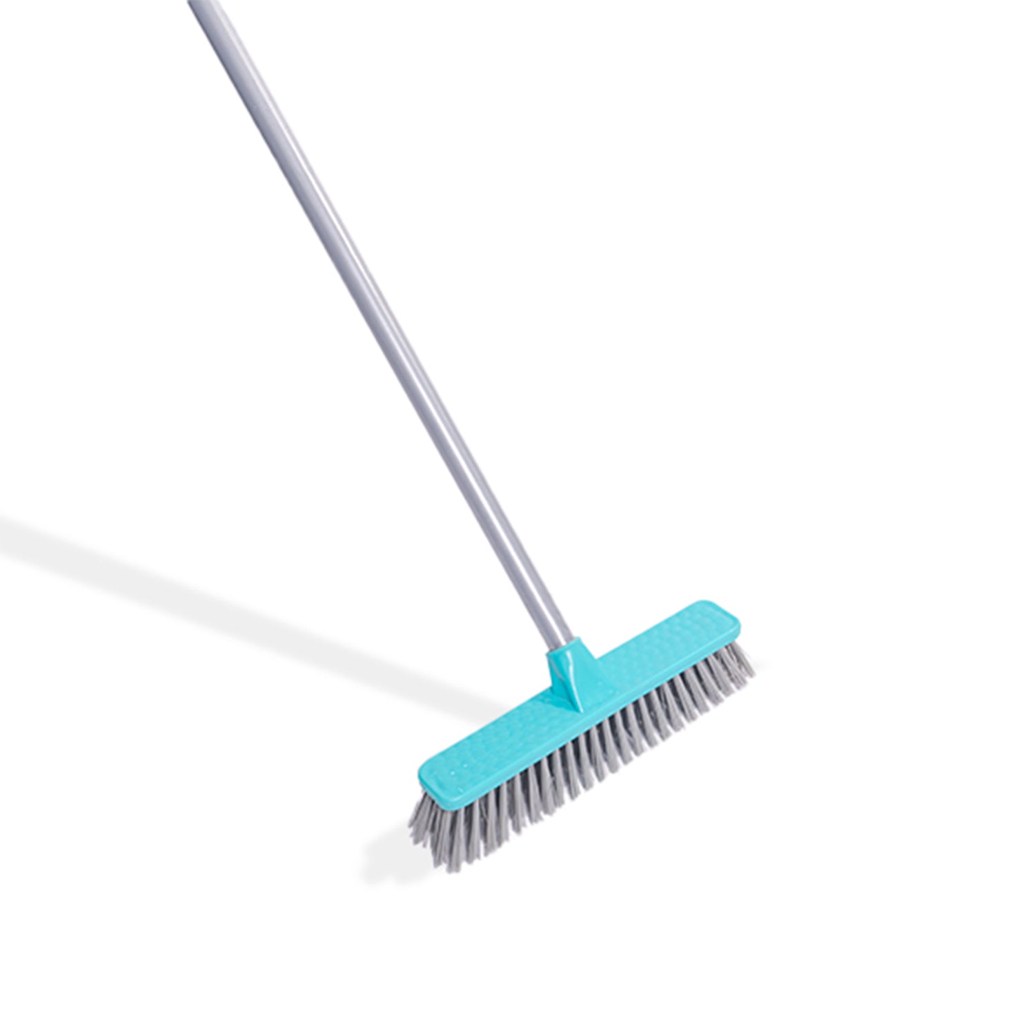 Zidello floor broom (lite) with durable bristles and long metal rod for superior, gentle cleaning; affordable and long-lasting
