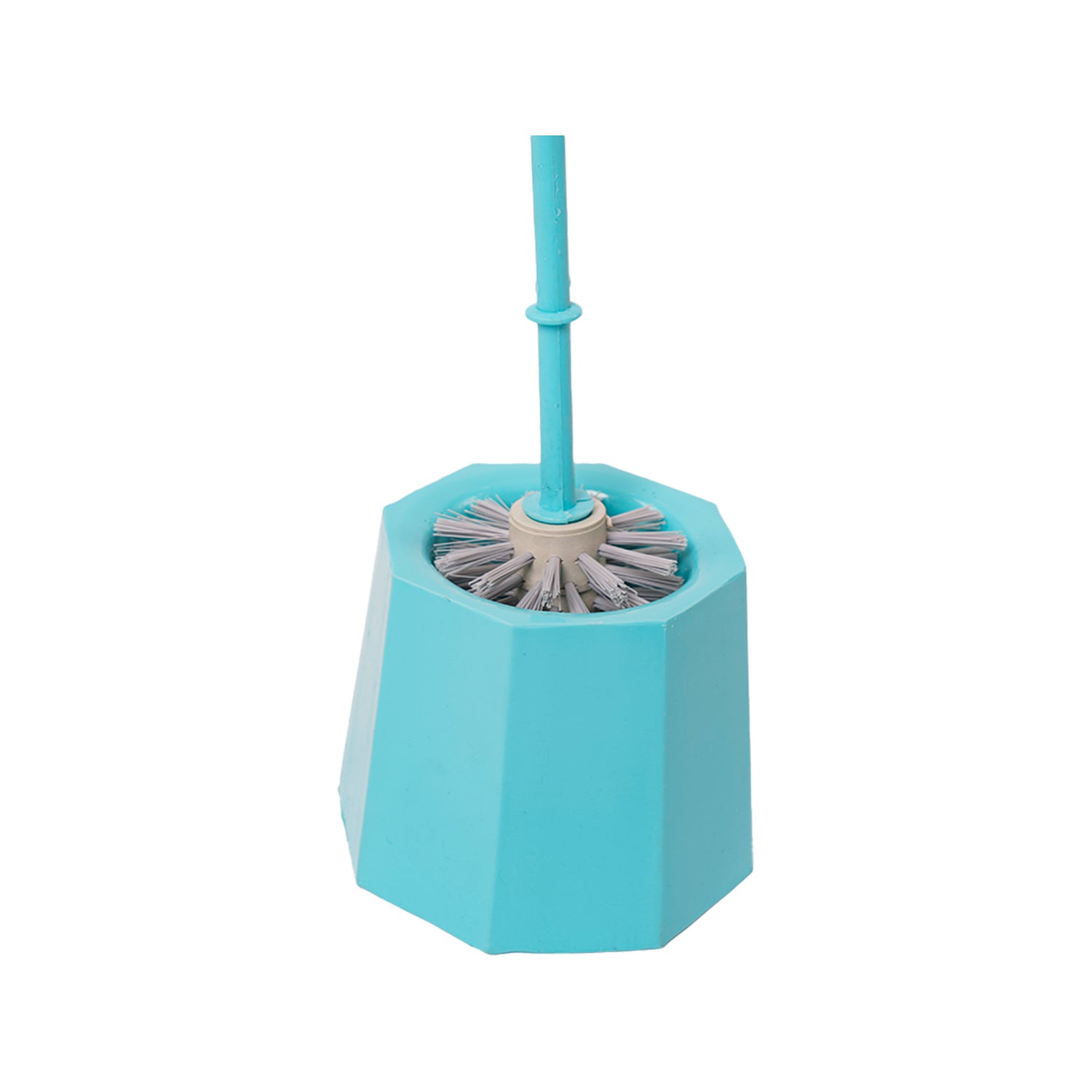Zidello Sturdy, non-scratch plastic toilet brush with hygienic caddy for effortless cleaning and maintenance, a top choice for bathrooms