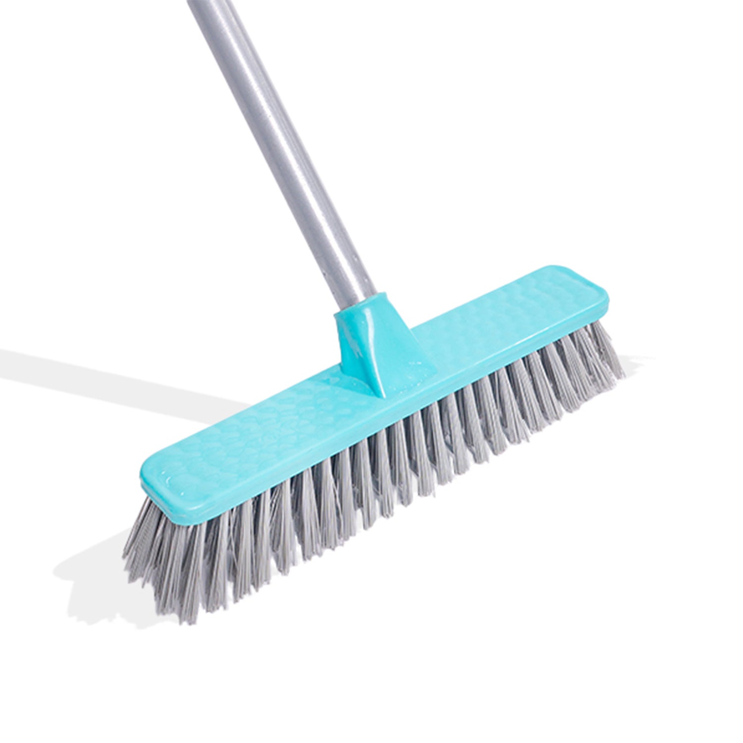 Zidello floor broom (lite) with durable bristles and long metal rod for superior, gentle cleaning; affordable and long-lasting