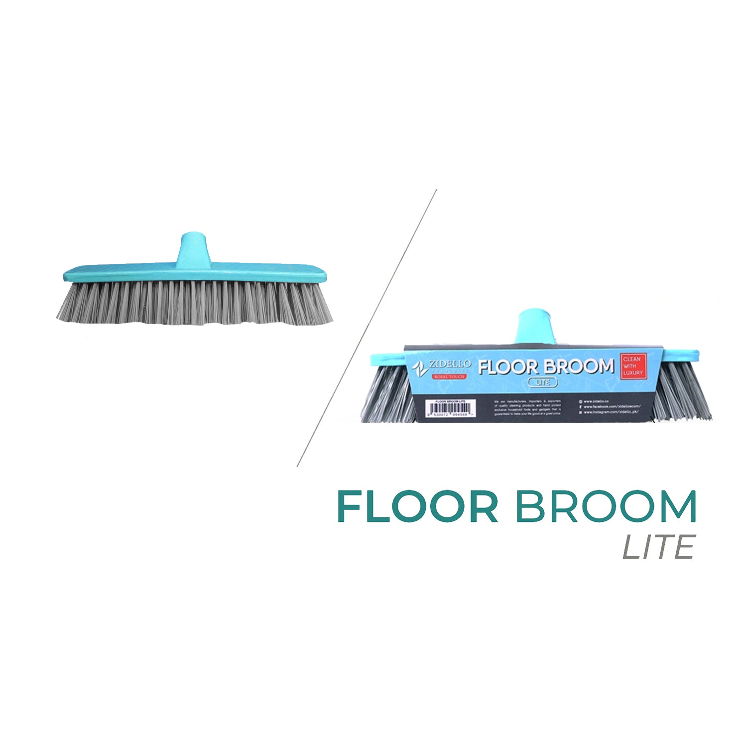 Zidello essential household brooms refill heads only, best in Pakistan, durable, effective, indoor and outdoor.