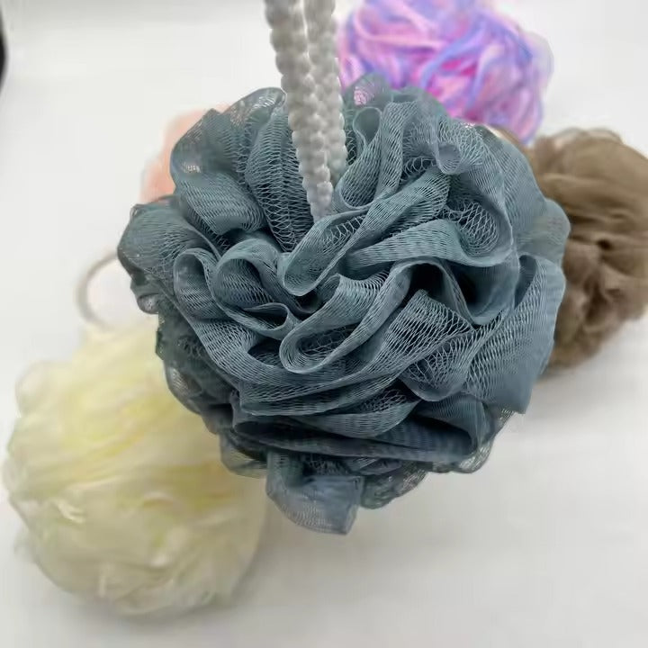 Zidello Soft Mesh Bath Sponge Loofah – Exfoliating Body Scrubber