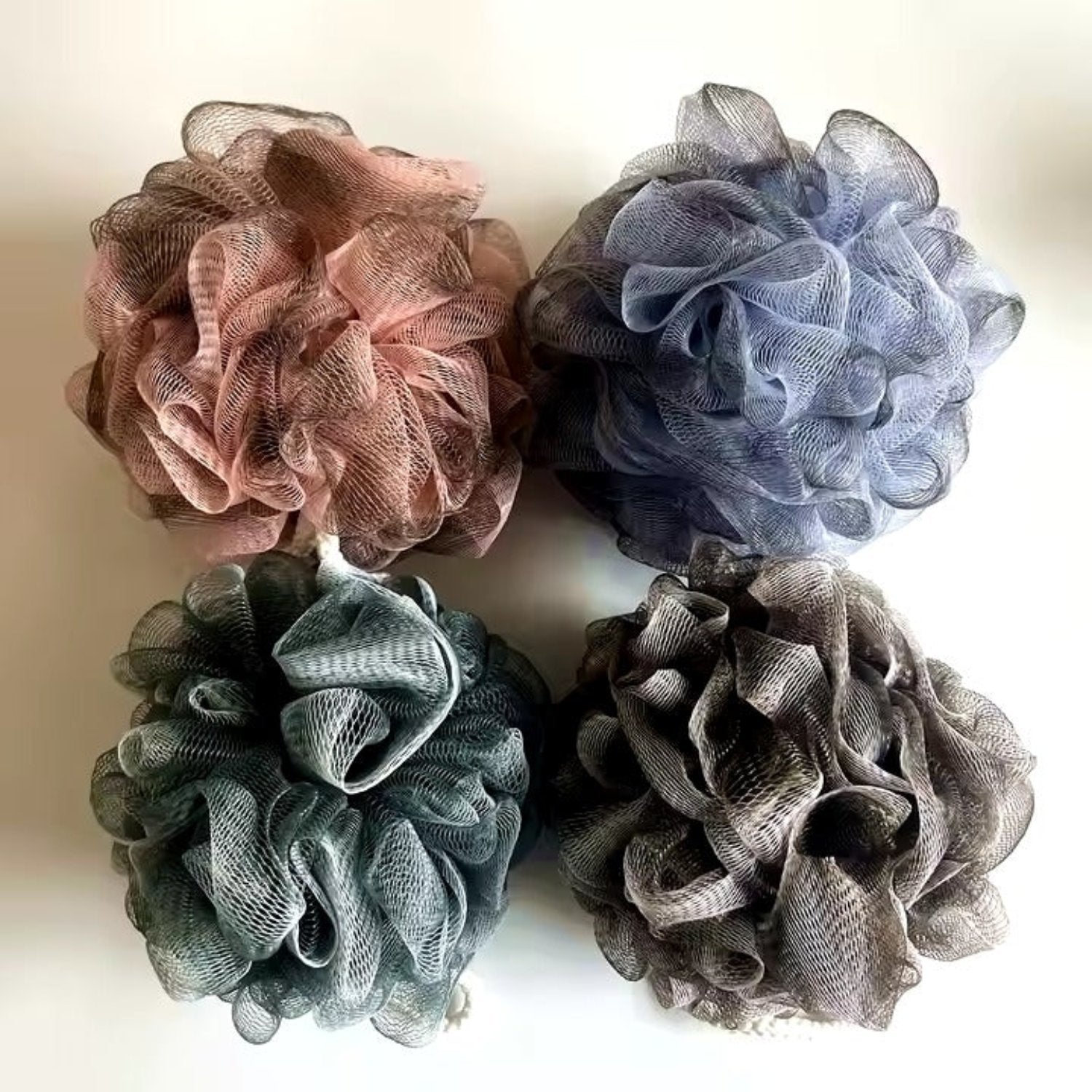 Zidello Soft Mesh Bath Sponge Loofah – Exfoliating Body Scrubber