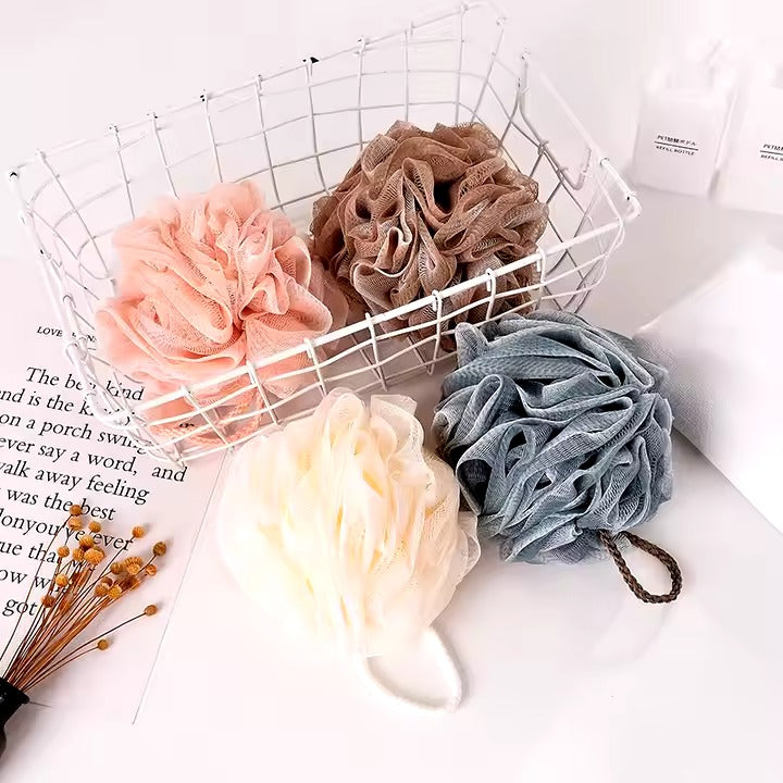 Zidello Soft Mesh Bath Sponge Loofah – Exfoliating Body Scrubber