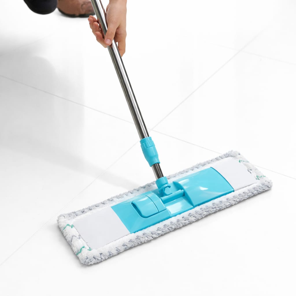 Microfiber Flat Mop - Wet & Dry Floor Cleaner