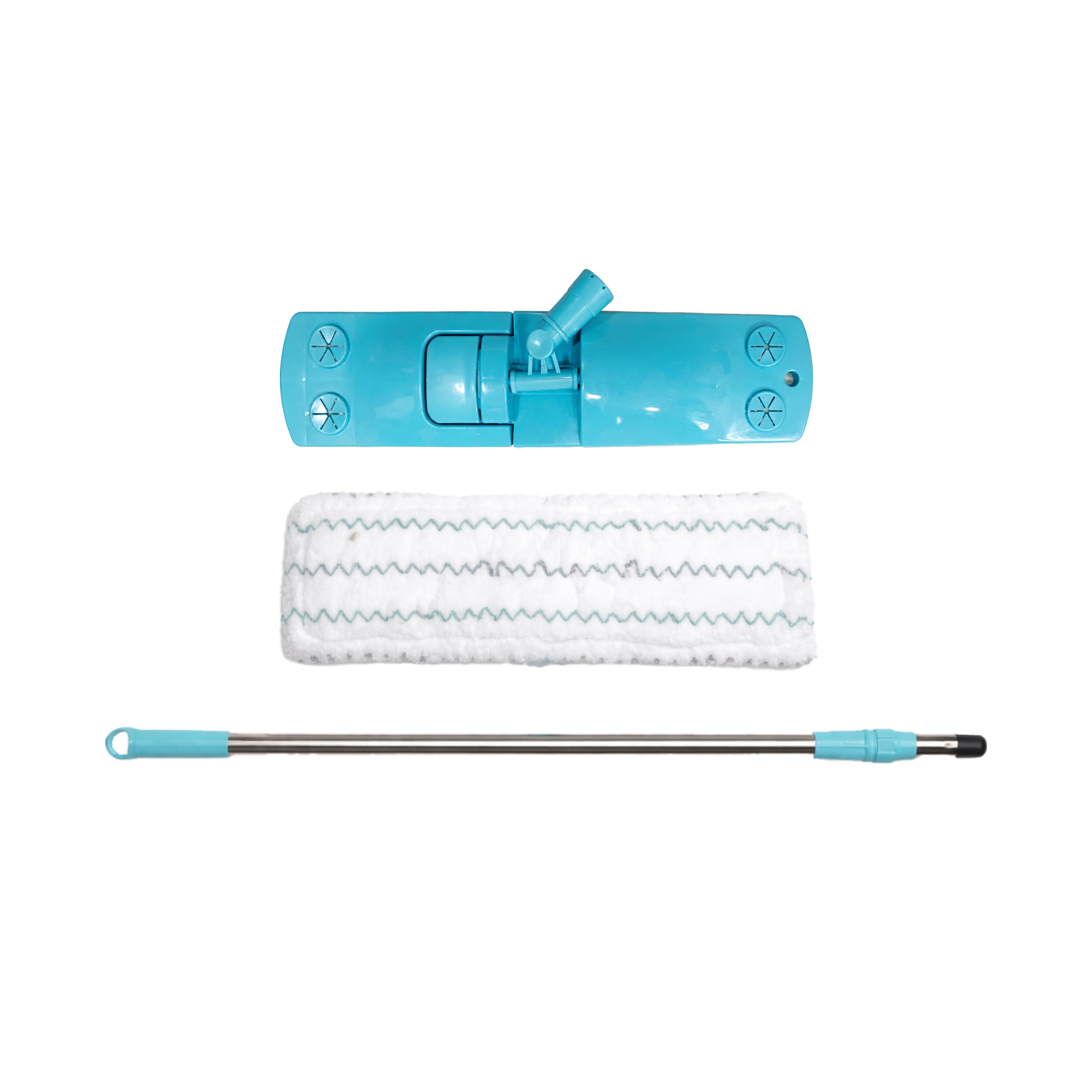 Microfiber Flat Mop - Wet & Dry Floor Cleaner