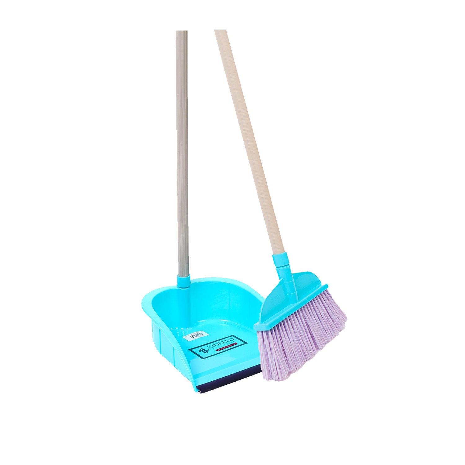 Zidello Extra-long, zero dust broom with soft bristles for effective, gentle cleaning on all surfaces, durable and affordable