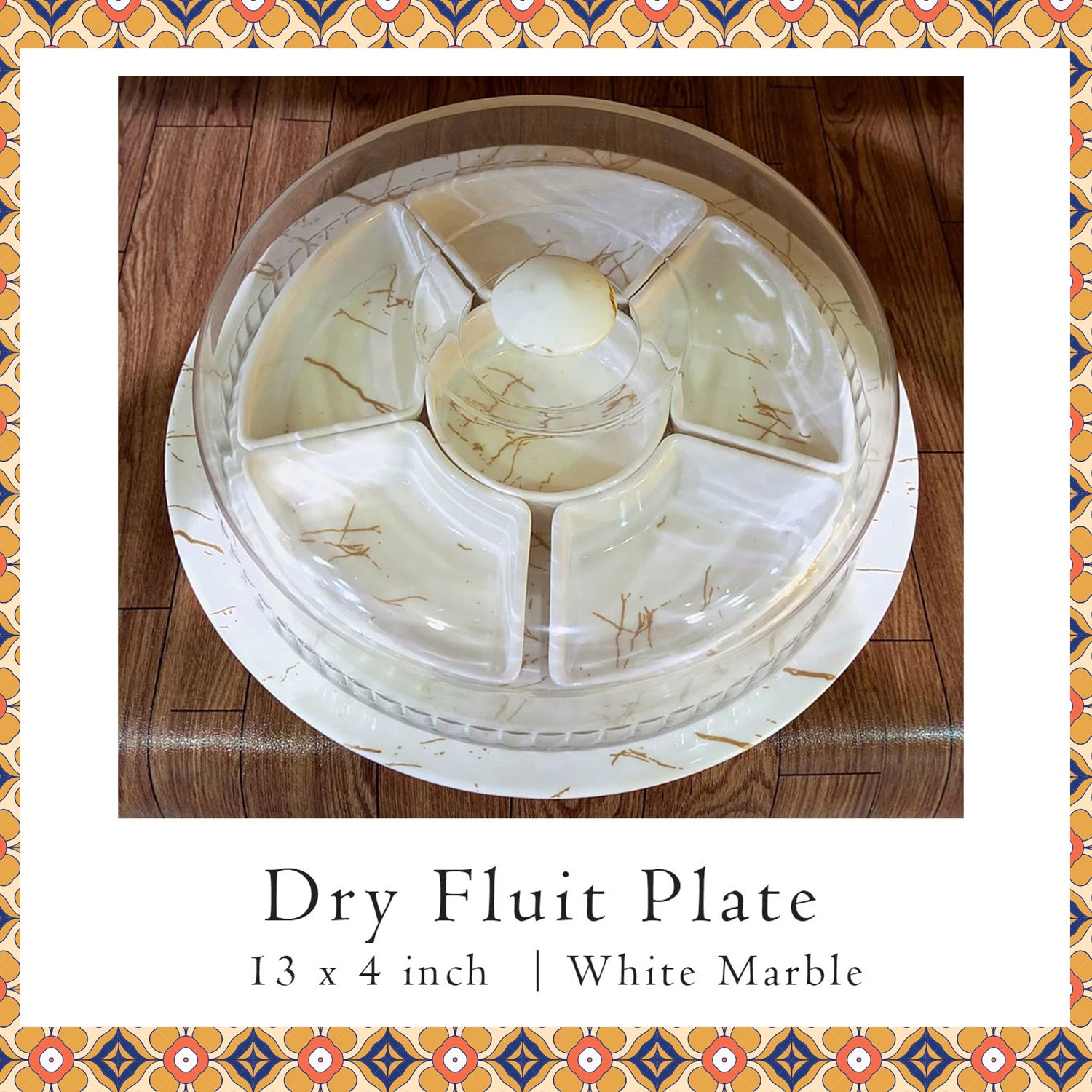 Dry Fruit Serving Platter