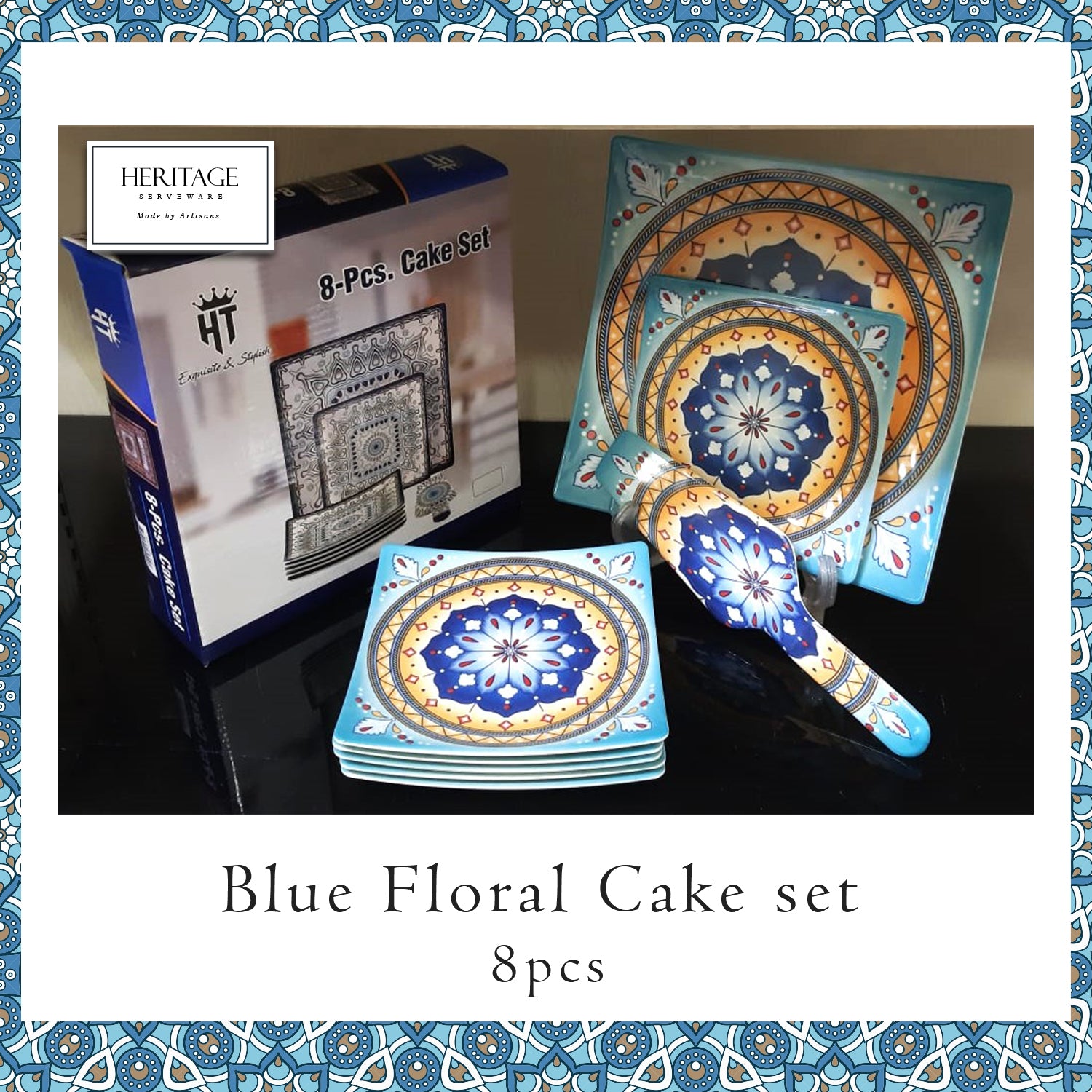 CAKE SET ( SET OF 8 )