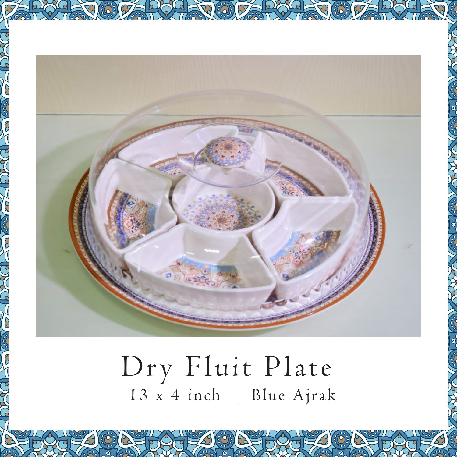 Dry Fruit Serving Platter