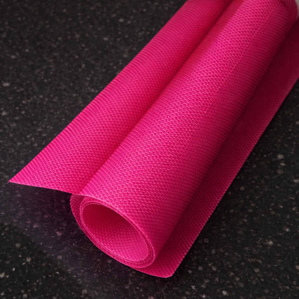 Anti-Slip Drawer and Fridge Mat - PVC Sheet Roll (45cm x 150cm) for Cabinets, Shelves, and Refrigerators