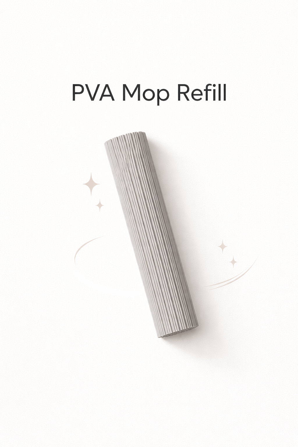 Zidello PVA Sponge Mop Refill – Heavy-Duty Absorbent Refill for Wet Floor Cleaning