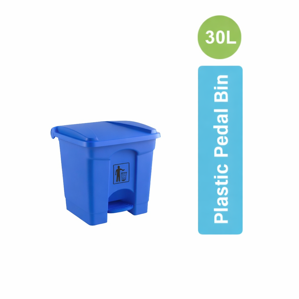 ZidelloPlastic Pedal Bin – Durable Foot-Operated Dustbin for Home, Kitchen & Office