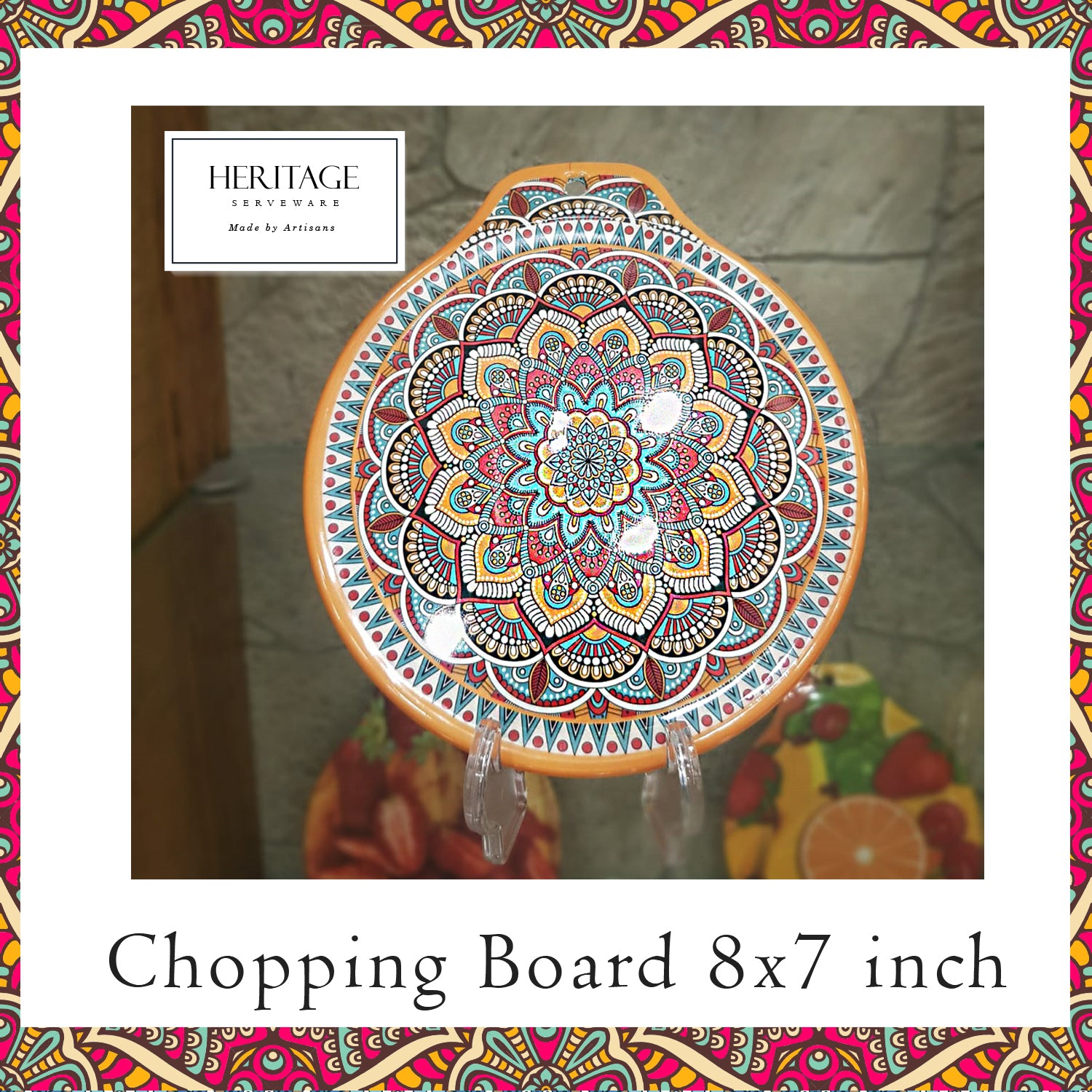 Circular cutting board
