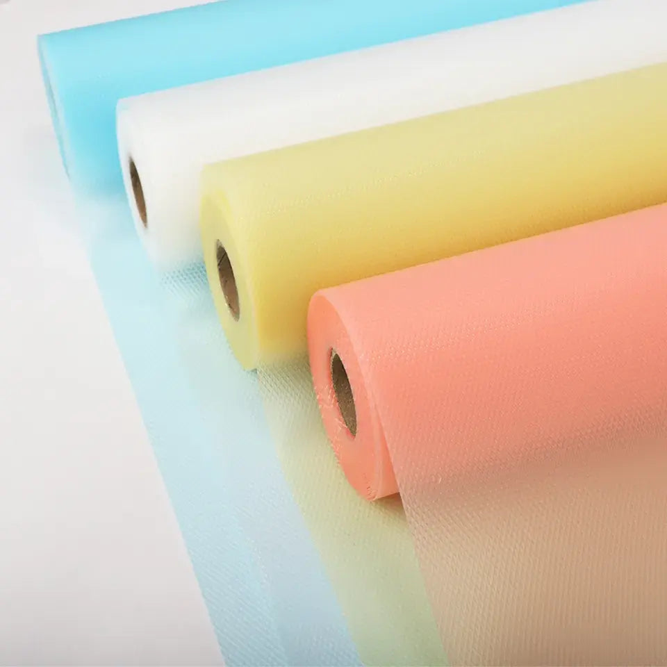 Anti-Slip Drawer and Fridge Mat - PVC Sheet Roll (45cm x 150cm) for Cabinets, Shelves, and Refrigerators