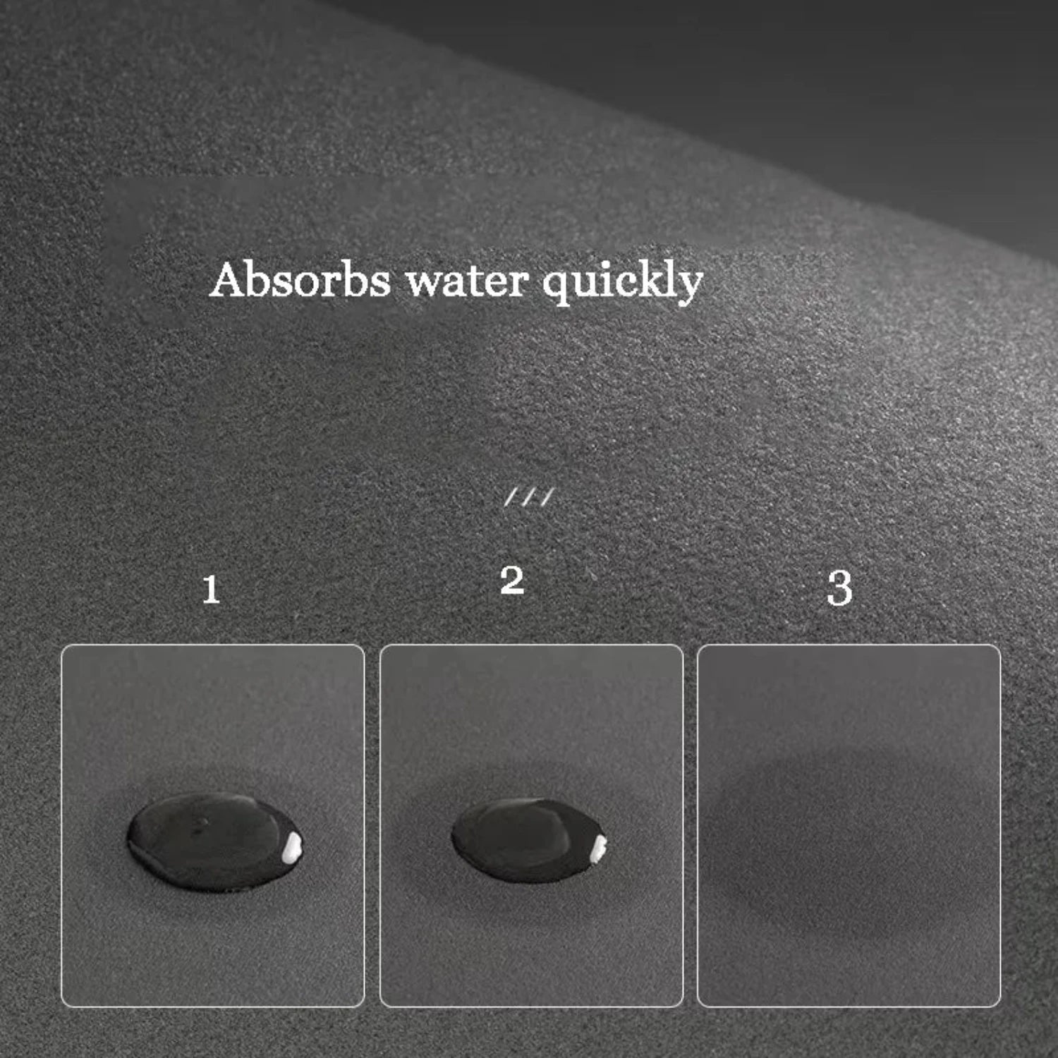 Anti-Slip Water-Absorbent Mat – Quick-Drying Rug for Bathroom & Kitchen