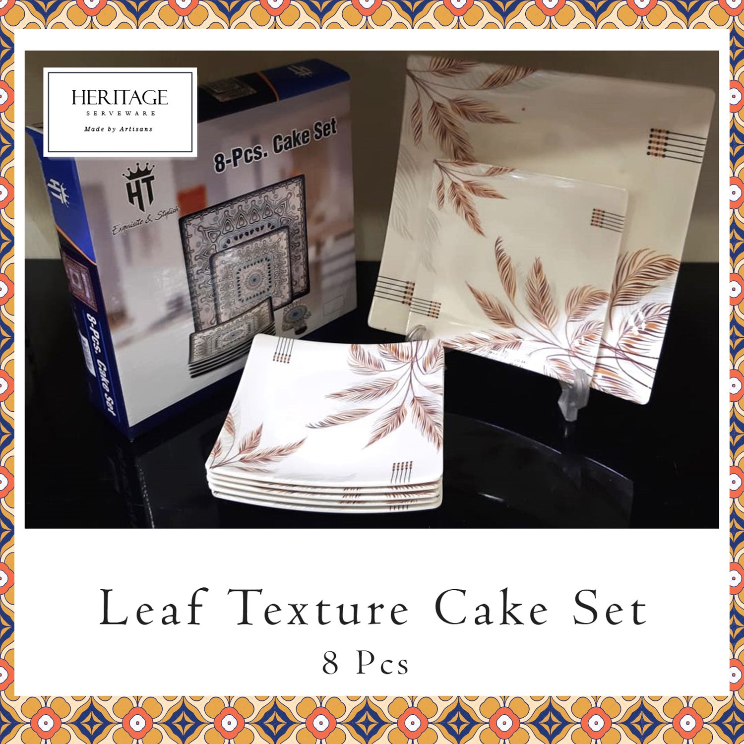 CAKE SET ( SET OF 8 )