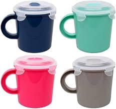 Zidello Microwave Mug - Heat-Resistant Mug for Quick & Easy Meals