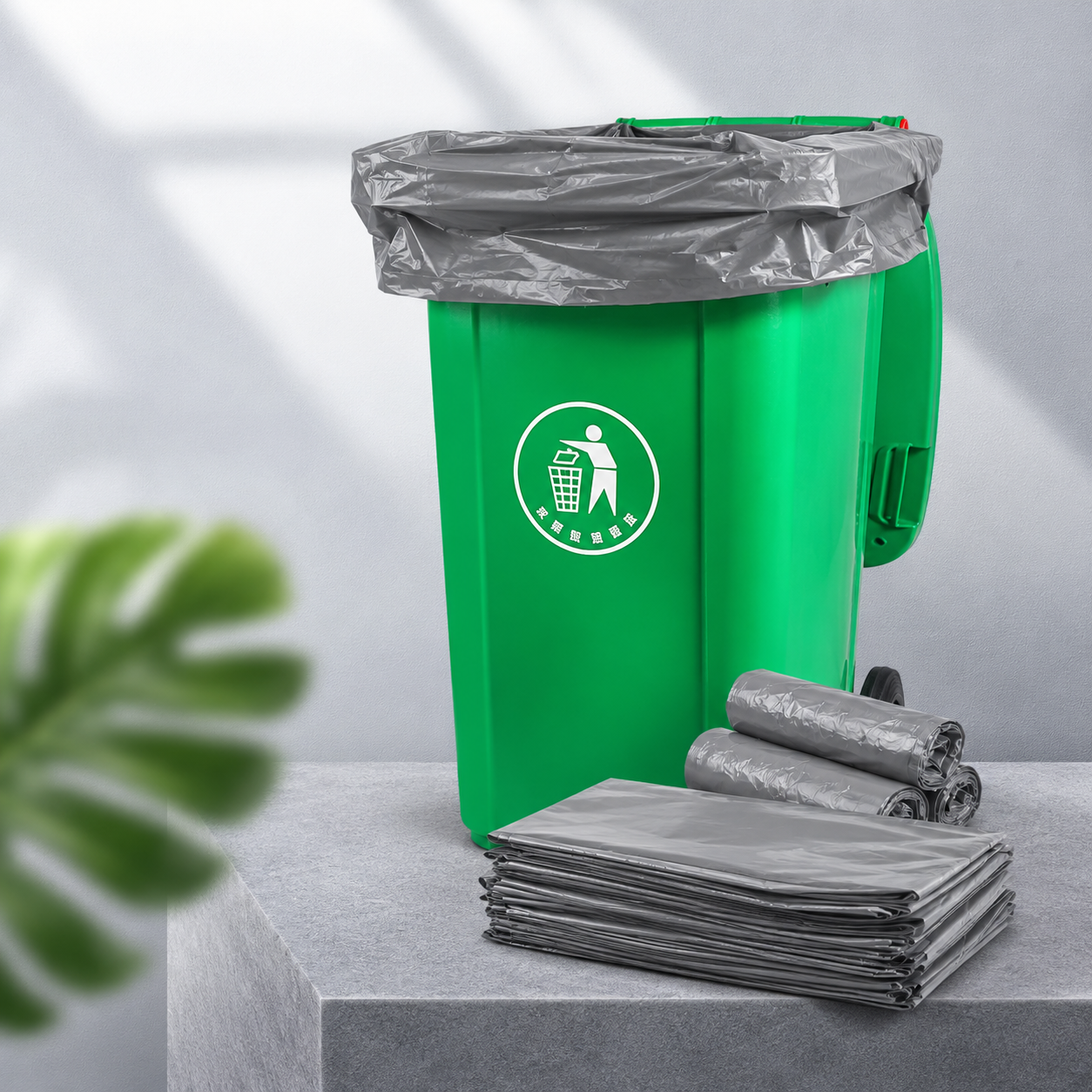 Zidello Premium Trash Bag Roll | Heavy-Duty, Tear-Resistant Garbage Bags for Daily Waste