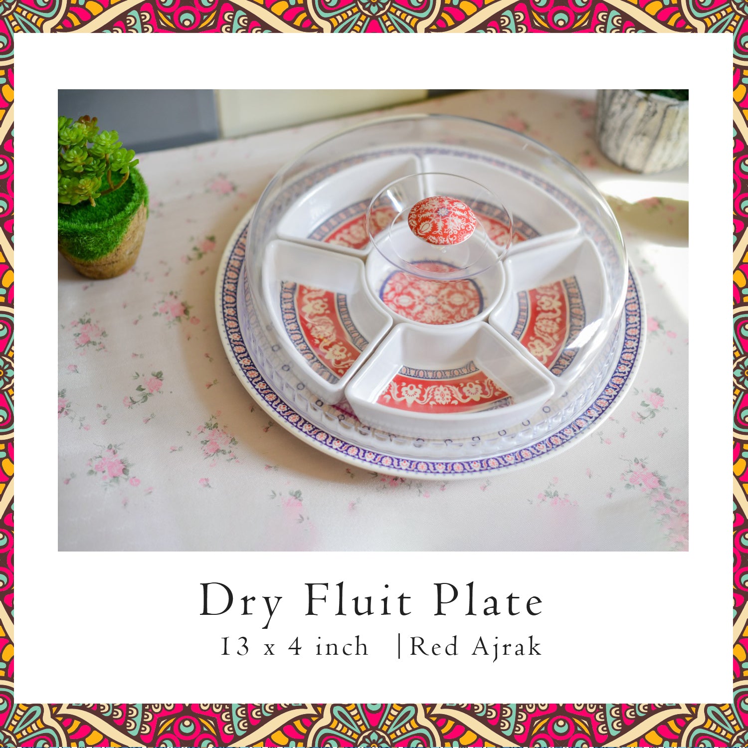 Dry Fruit Serving Platter