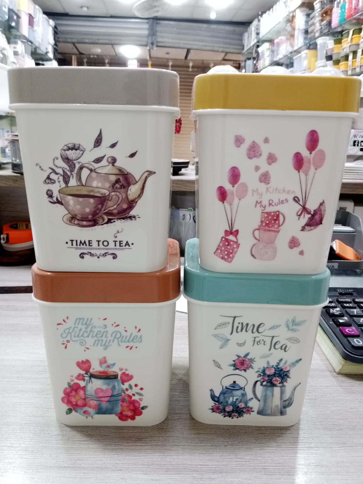 Zidello Premium Acrylic Storage Jar – Elegant and Functional Storage Solution