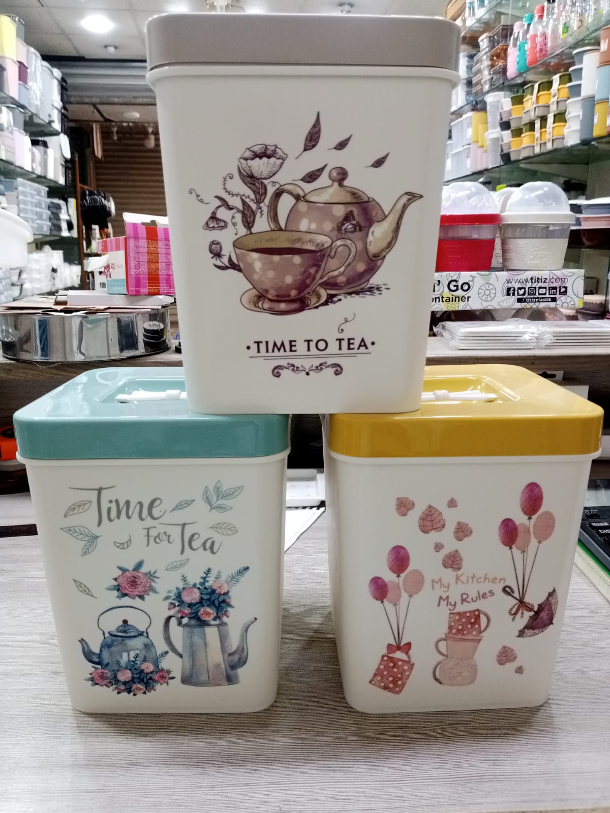 Zidello Premium Acrylic Storage Jar – Elegant and Functional Storage Solution