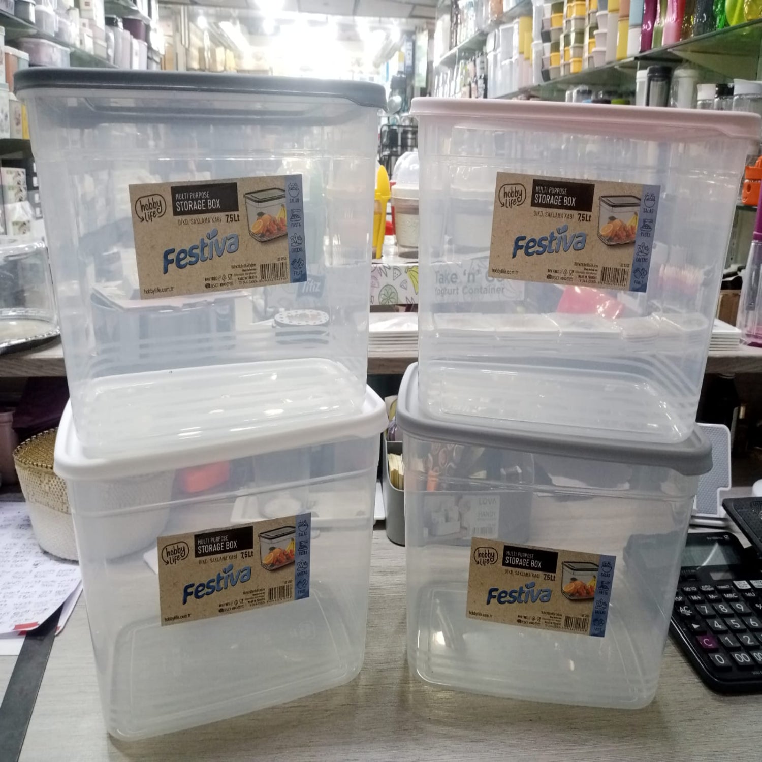 Zidello Multipurpose Airtight Storage Container – A secure and versatile storage container designed for home and kitchen use. Featuring an airtight seal, this container keeps contents fresh while offering a practical and organized solution for various items.