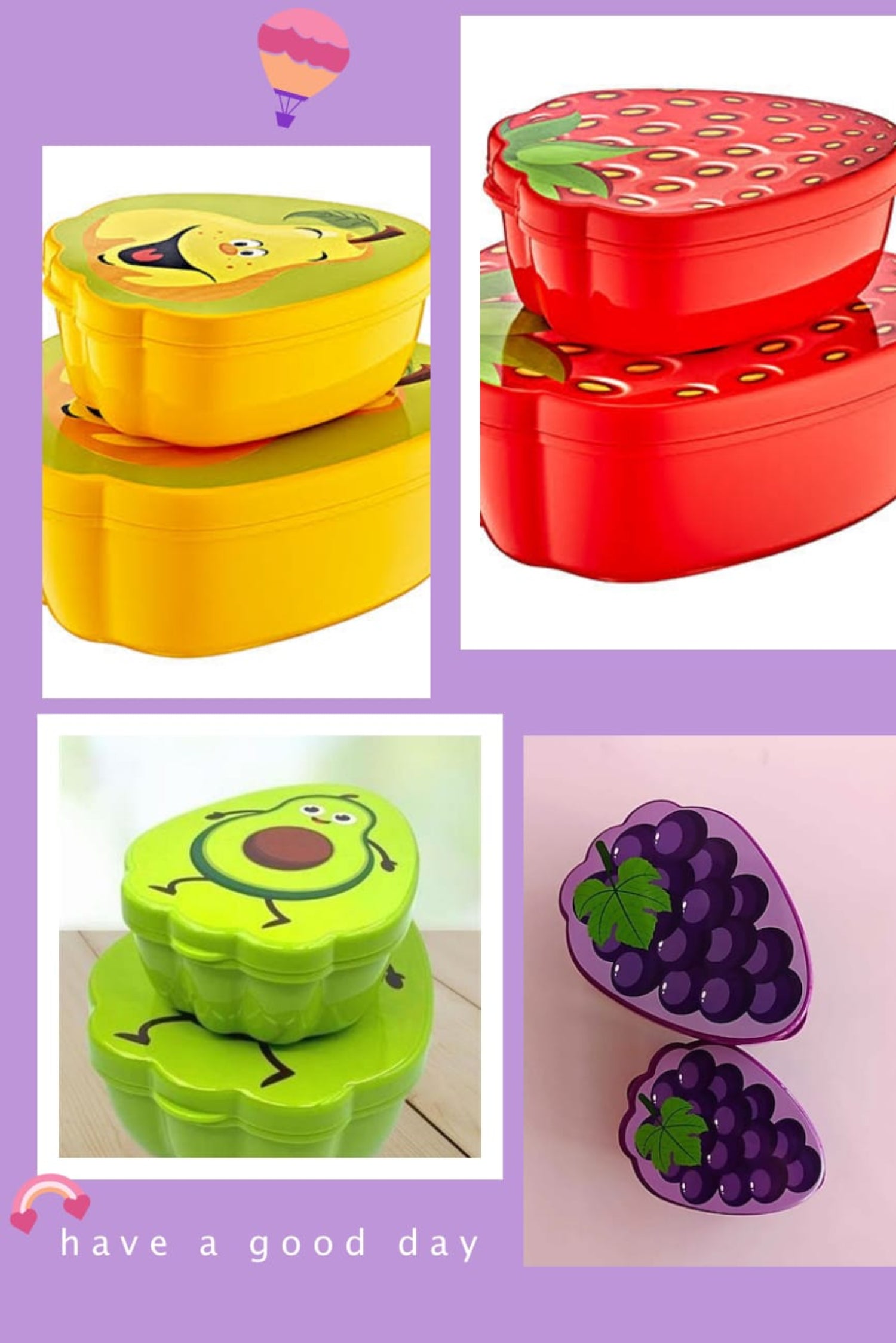  Zidello 2-Piece Kids Lunch Box Set – A set of two fun and colorful bento boxes designed for kids. Ideal for school or picnics, these lunch boxes feature multiple compartments for easy meal organization and are made with durable, kid-friendly materials.



