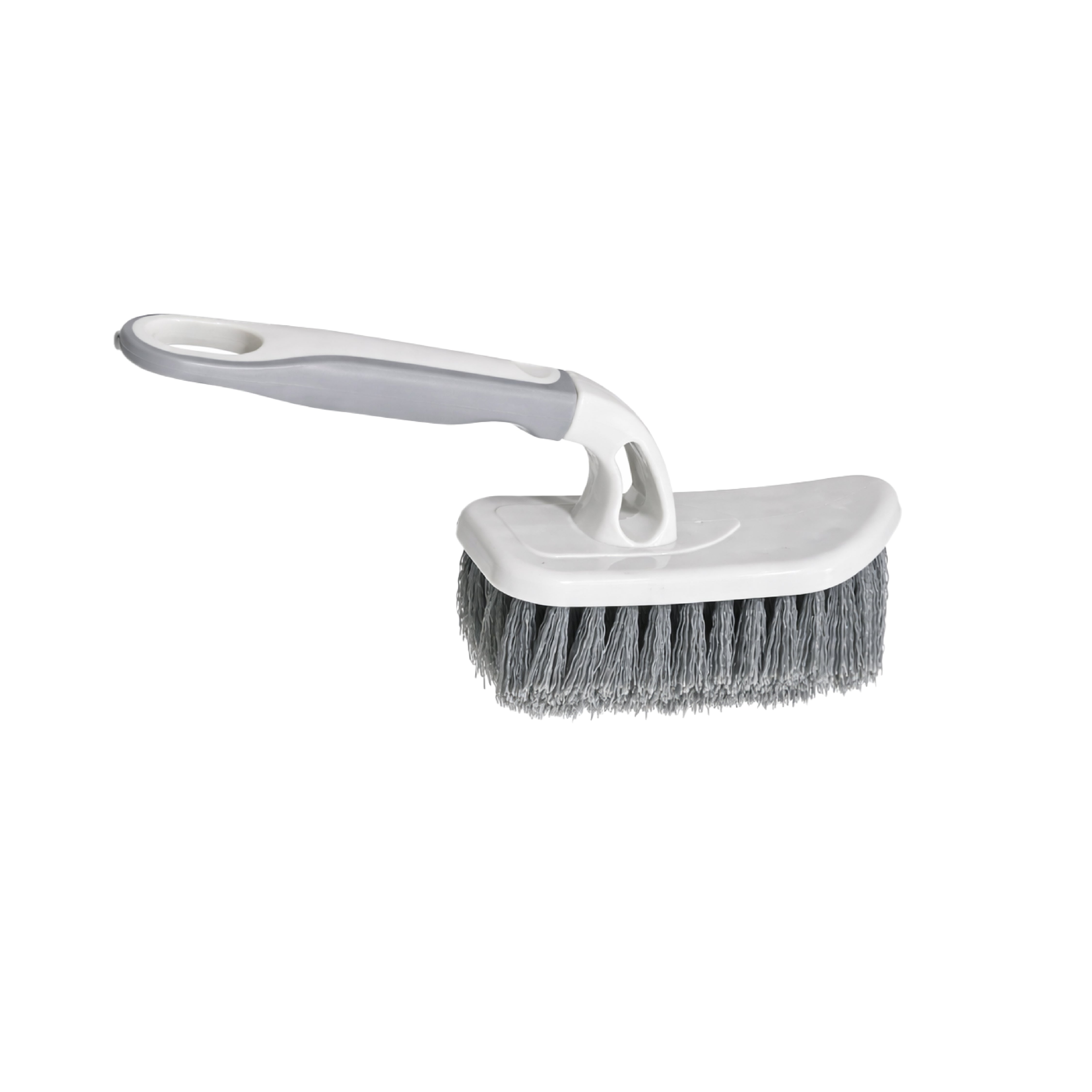 Zidello Long Handle Cleaning Brush for Tiles & Basin – Heavy Duty Scrubber with Ergonomic Grip & Durable Bristles