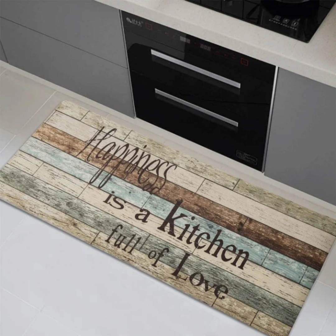 Zidello Premium Kitchen Runner Mat Set – Anti-Fatigue Foam, Easy-Clean Decorative Floor Mats