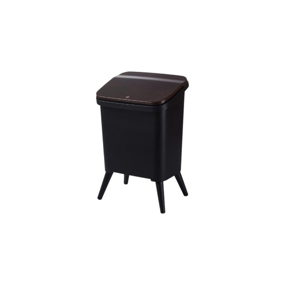 Zidello Wooden Trash Bin with Lid | Minimalist Dustbin for Kitchen, Bedroom & Office