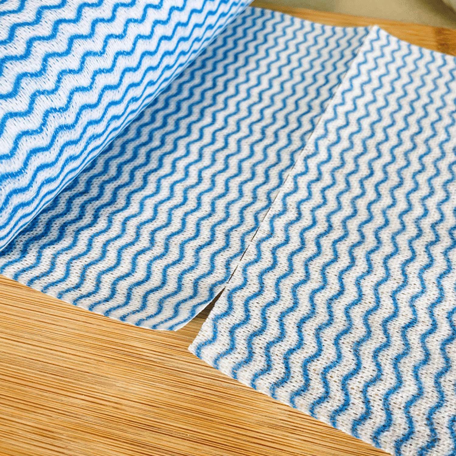 Zidello reusable kitchen cleaning wipes roll, multi-purpose heavy-duty washable sheets for dishes, countertops, and home cleaning