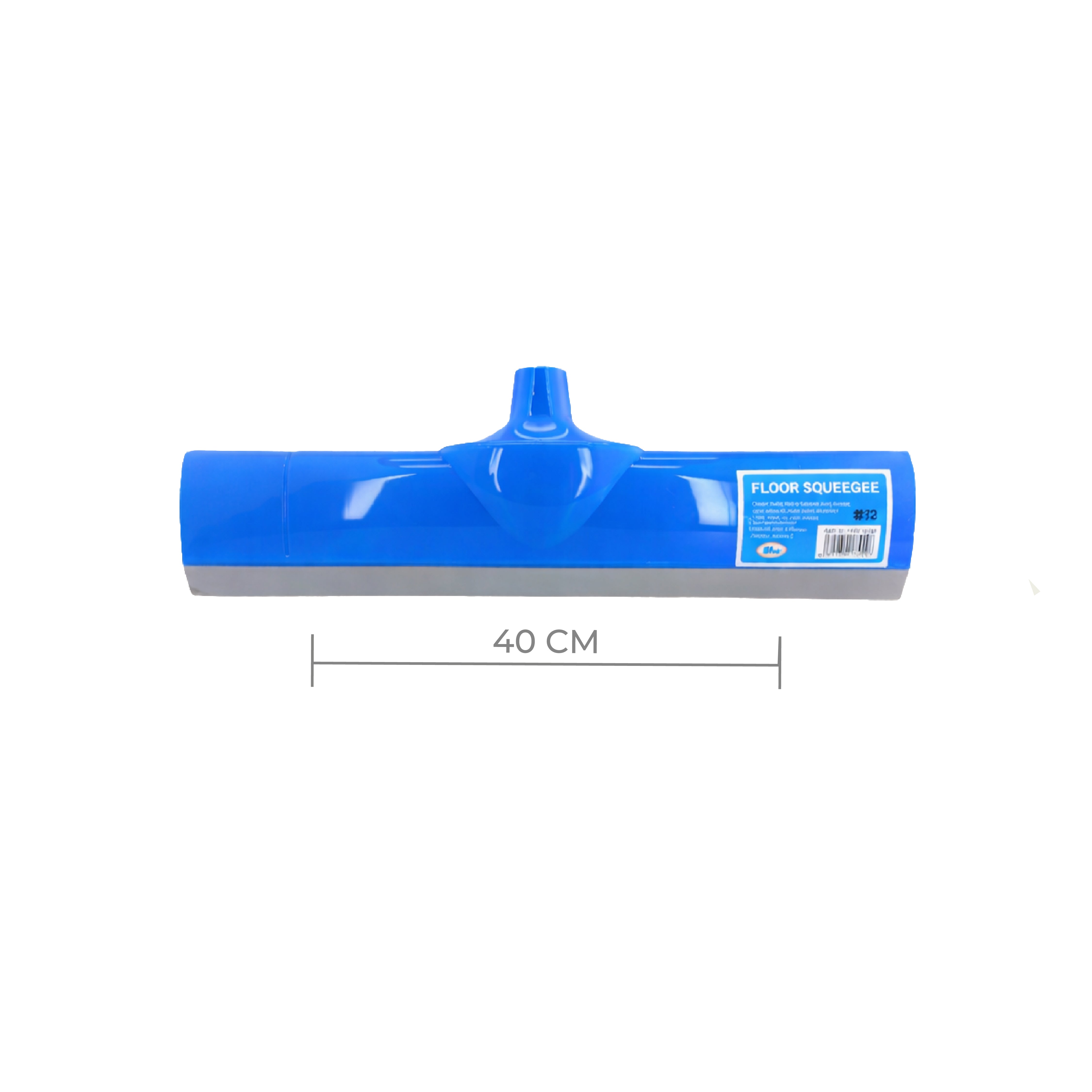 Zidello floor cleaning squeegee with ergonomic handle and wide rubber blade for efficient water removal